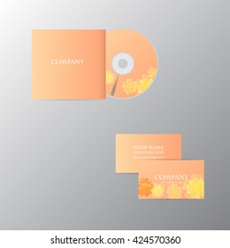 Vector template for brochures, covers, flyers or business reports. Background in pastel colors. Floral background.