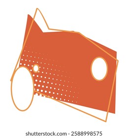 Vector template bubble chat, bubble speech, text box, comic template, conversation