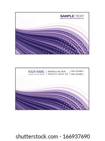 Vector Template for Business Card. 
