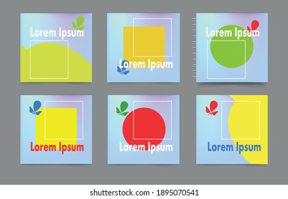 
Vektorvorlage für Unternehmen, kreatives Konzept für Karten, Plakate, Broschüren.