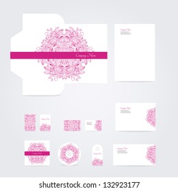 Vector template business set