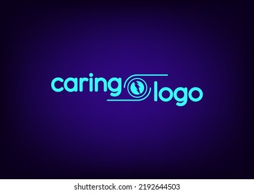 Vector Template of caring, Psychology Logo	