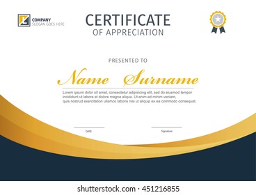Vector template for certificate,modern diploma