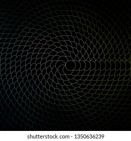  vector template with circles. Abstract illustration with colorful spots in nature style. Pattern for booklets, leaflets.
