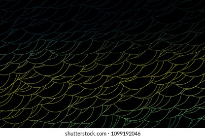 Vector template with circles. Beautiful colored illustration with blurred circles in nature style. New design for ad, poster, banner of your website.