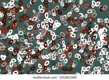 vector template with circles. Beautiful colored illustration with blurred circles in nature style. Pattern for ads, leaflets.
