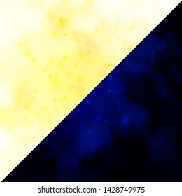 Vector template with circles, stars. Abstract illustration with colorful shapes of circles, stars. Pattern for trendy fabric, wallpapers.