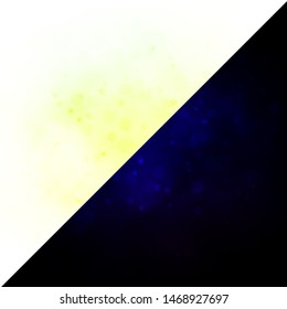 Vector template with circles, stars. Abstract illustration with colorful shapes of circles, stars. Texture for window blinds, curtains.