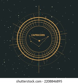 Vector template of constellations of zodiac signs for astrological, esoteric, magical sessions, magical personality research cards. Mystical tarot cards. A set of zodiac signs Aries, Taurus, Leo, Gemi