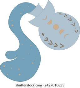 Vector template of constellations of zodiac signs for astrological, esoteric, magical sessions, magic cards for personality research. Mystical Tarot cards. Set of zodiac signs as illustration