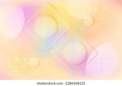 Vector template covers with gradient pattern. Set of vector cover templates. Modern set of covers. Composition of gradient on the covers. Creative cover design