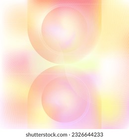 Vector template covers with gradient pattern