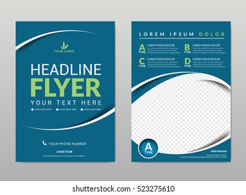 Vector template design for Brochure / Flyer / Leaflet