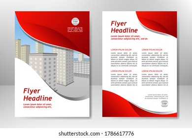 Vector template design for business brochure, flyer, poster, booklet, presentation, annual report, magazine cover, team educational training. A4