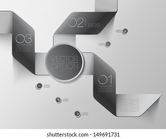 vector template Design elements  for options