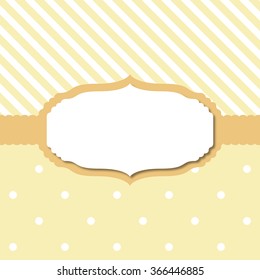  Vector template design for greeting card or invitation