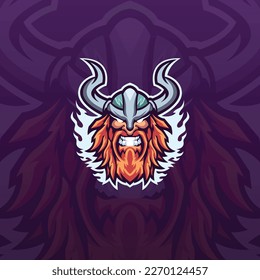 Diseño de plantilla de vectores vistar la imagen del logotipo de la mascota de juegos para el jugador 