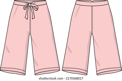 vector template for design work pants
teenage waist tie