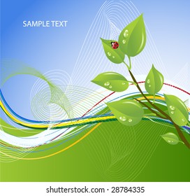 Vector template of a environmental Protection