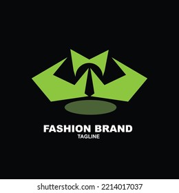 Vector template fashion brand logo design