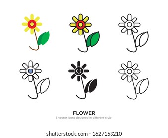 Vector template for flower design with luxury seamless pattern!