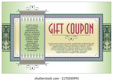 Vector template flyer, invitations or greeting cards