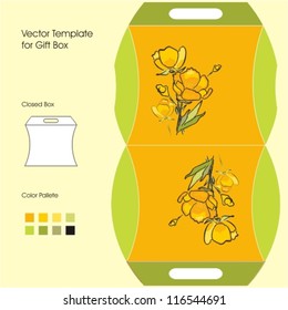 Vector Template for Gift Box