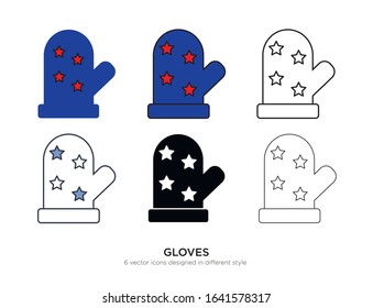 Vector template for globes design 