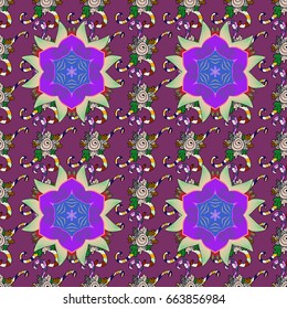 Vector template greeting card, invitation and advertising banner, brochure on a background. Vintage Invitation or wedding card with mandala pattern and elegant floral elements.