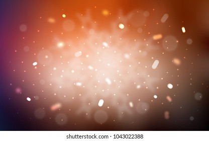 Vector template with ice snowflakes. Blurred decorative design in xmas style with snow. The pattern can be used for year new  websites.