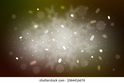 Vector template with ice snowflakes. Glitter abstract illustration with crystals of ice. The pattern can be used for new year ad, booklets.
