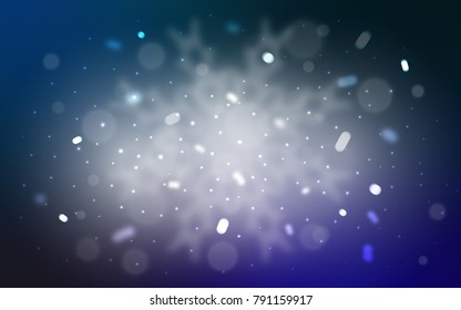 Vector template with ice snowflakes. Glitter abstract illustration with crystals of ice. The pattern can be used for year new  websites.
