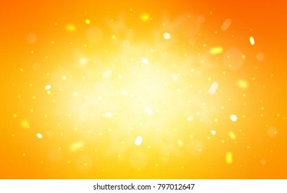 Vector template with ice snowflakes. Glitter abstract illustration with crystals of ice. The template can be used as a new year background.