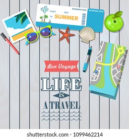vector template illustration time to travel