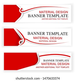 Vector, Template Indonesia Independence Day Banner in 3 Style Vertical, with Ribbon Red and White Banner, Celebration Day and other Related
