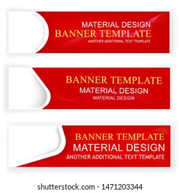 Vector, Template Indonesia Independence Day Banner in 3 Style Vertical, with Ribbon Red and White Banner, Celebration Day and other Related
