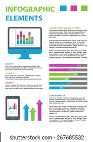 Vector template infographic business concept