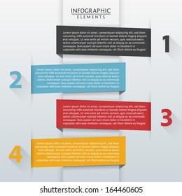 Vector Template of Infographic Elements