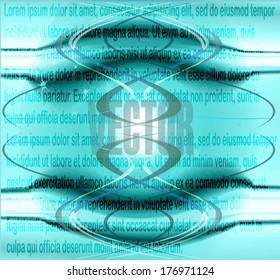 Vector template of an interior of the brochure. Time water.  vector illustration time river.  brochure hours, water, waves
