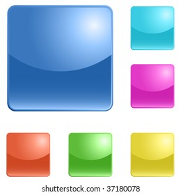 vector template of internet button. All layers are grouped.