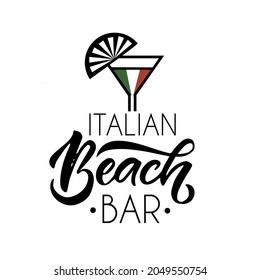 Vector template for italian cuisine for catering, bar, cafe, bistro restaurant logo. Hand sketched logotype lettering typography. Catering outdoor events and restaurant service logo isolated on