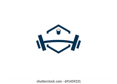 Vector template logo fitness