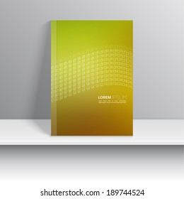 Vector template for magazine covers