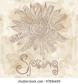 vector template for menu with knife, fork, napkin, and spoon, elements can be used separately