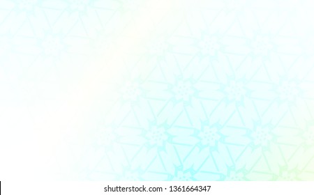 Vector template with Modern geometrical abstract pattern. Gradient color.