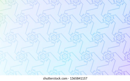 Vector template with Modern geometrical abstract pattern. Gradient color.