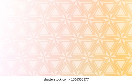 Vector template with Modern geometrical abstract pattern. Gradient color.