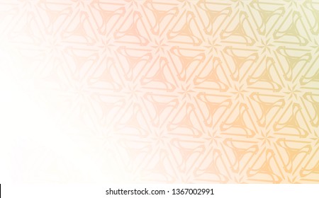Vector template with Modern geometrical abstract pattern. Gradient color.