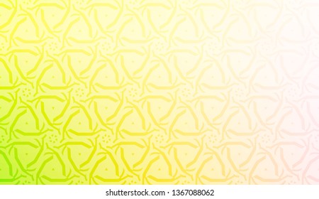 Vector template with Modern geometrical abstract pattern. Gradient color.