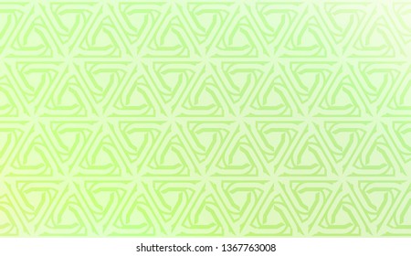 Vector template with Modern geometrical abstract pattern. Gradient color.
